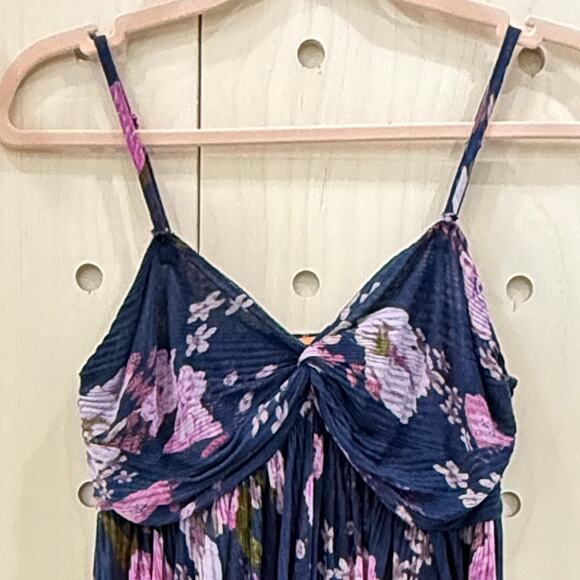 FREE PEOPLE Mirage Top Dress Size Large Convertible Straps High Low Hem Tunic - Picture 3 of 12